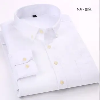 

ZNG Men Dress Shirt Long Sleeve Slim Brand Man Shirts Designer High Quality Solid Male Clothing Fit Business Shirts
