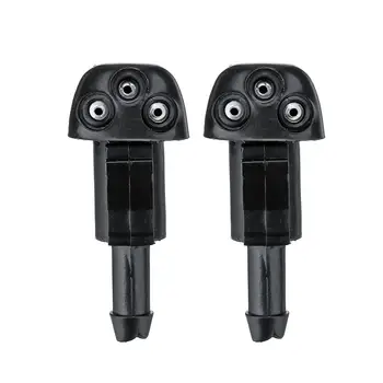 

2X Car Spray Jet Nozzle Wiper Front Windscreen Wipers Windshield Water Washer Valve For Suzuki Swift Alto SX4