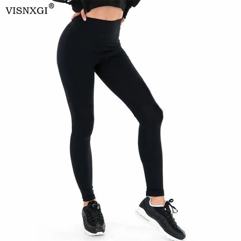 VISNXGI-Casual-Leggings-Women-Black-Elastic-Leggings-Women-Fitness ...