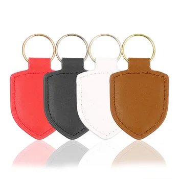 

12 colors High quality Pu leather Keychain Key Fob For Germany car leather keychain