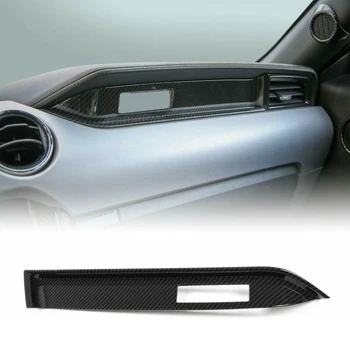 

High-Quality ABS Car Trim Cover Inner Decor Auto Carbon Fiber Black Dashboard