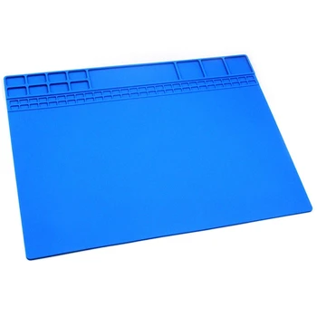 

Large Soldering Mat/Pad Silicone Heat Resistant Mat 932Â°F Hot Air Rework Mat/Pad Repair Mat