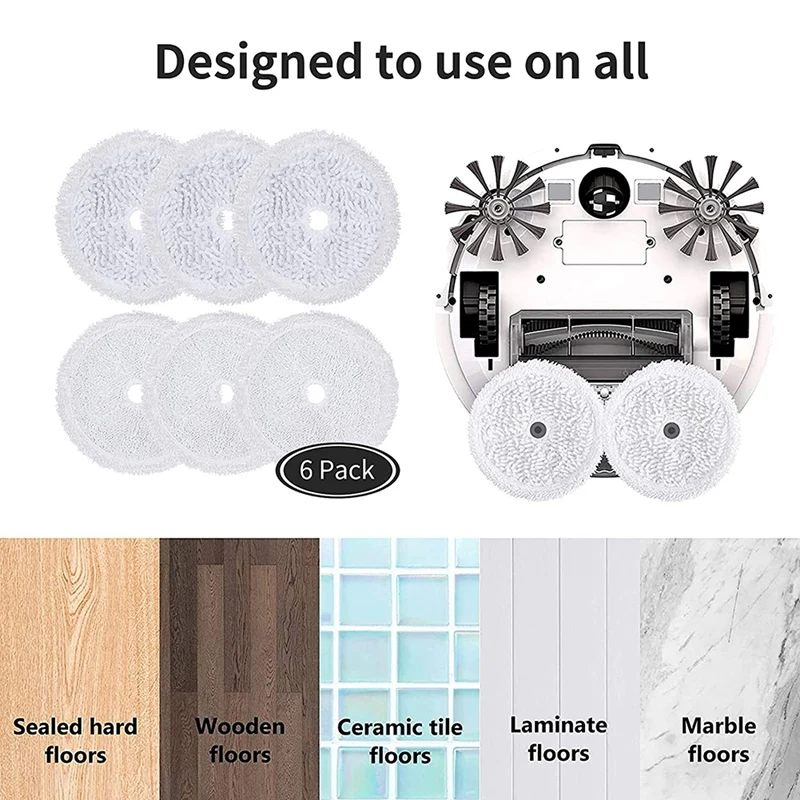 Generic Reusable Replacement Mop Pads Compatible For Bissell 3115