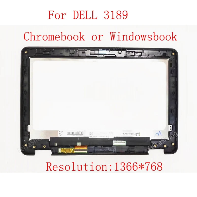 Для Dell 3189 Lcd Chromebook или Windows Lcd дисплей сенсорный экран дигитайзер стекло в сборе с рамкой NV116WHM-N43 NV116WHM-A21
