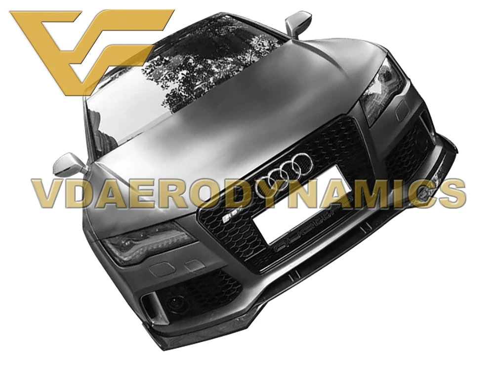 Подходит для 11-14 15-18 Audi RS7 VAD-RS Комплект переднего бампера из углеродного волокна