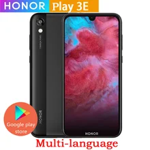 Honor Play 3e 2/3g ram 3020 мАч батарея 5,71 дюймов 1520x720 MT6762R Восьмиядерный Android 9,0 разблокировка лица смартфон