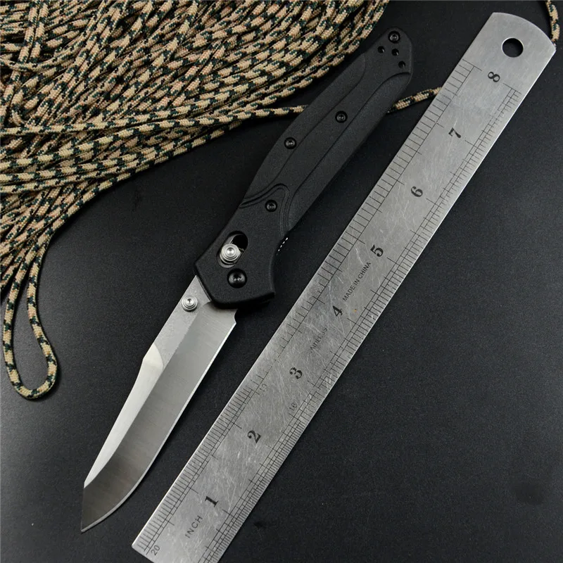 OEM 940 Axis Pocket Knife Nylon glass fiber handle D2 blade Copper washer folding camp hunting Folding outdoor Knives