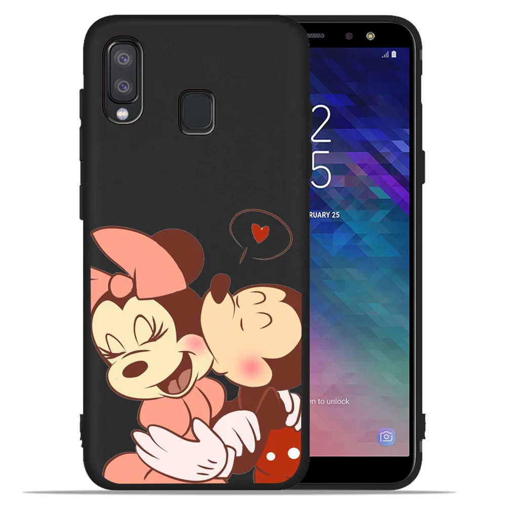 3 Мягкий Черный Силиконовый ТПУ чехол для samsung Galaxy S8 S9 S10 Plus Coque Etui Микки Минни для samsung S6 S7 Edge S10 Lite чехол - Цвет: 3