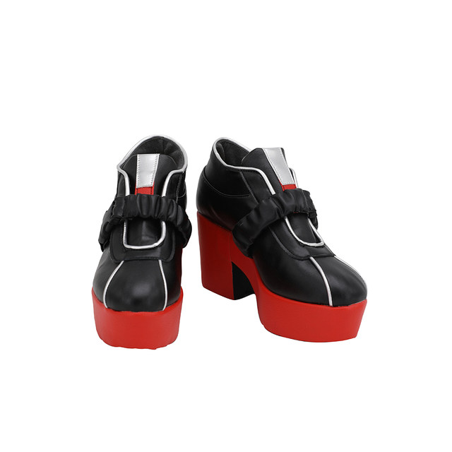 Game Arknights W Cosplay Boots Leather Shoes for Unisex Any Size (7)