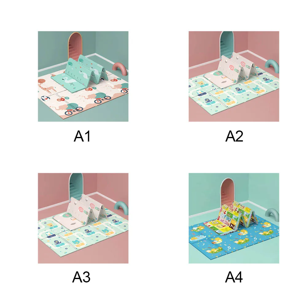 Детский складной ползающий коврик для лазания утолщение экологически чистые коврики развивающий коврик для детей игровой коврик