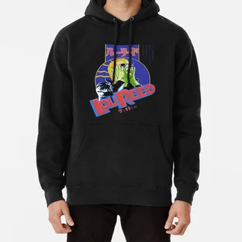 

Japan Reed Hoodie Lou Reed Japan Flyer Rock Velvet Underground Punk White Vintage