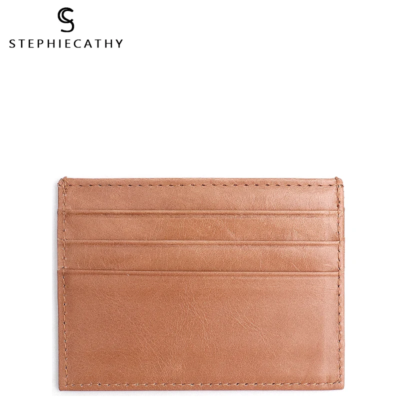 

SC Fashion Genuine Leather Card Holders For Women Small Coin Purse Girls High Quality Leather Short Wallet Female Mini Card Bag