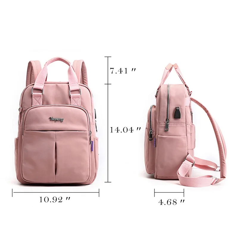 New Designer Backpacks Women Large Capacity Travel Bags Fashion Student School Backpacks Ladies Multi-pockets Backpacks