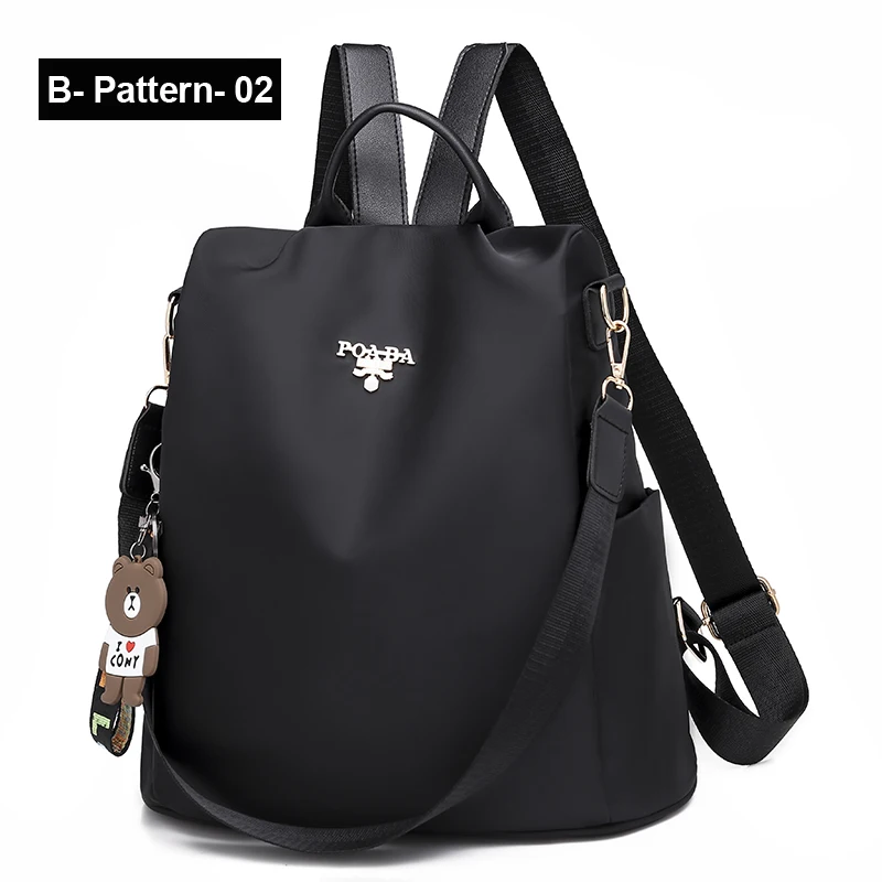 B-Pattern-02 Vadim, новинка, модные женские рюкзаки, водонепроницаемый, Оксфорд, рюкзак, женский, анти краж, рюкзак, школьные сумки для девочек, Mochila Mujer - Цвет: B-Pattern-02