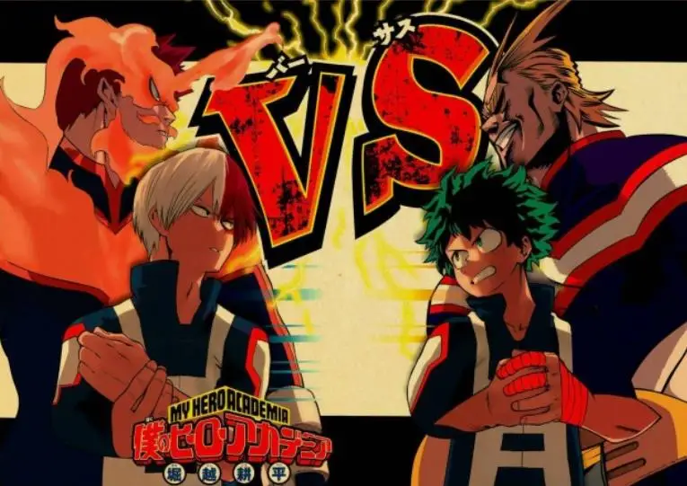 

New 5D DIY Diamond Painting Japanese Anime "My Hero Academia" Retro High-Quality Home Decoration Painting Crafts Handmade Hobby