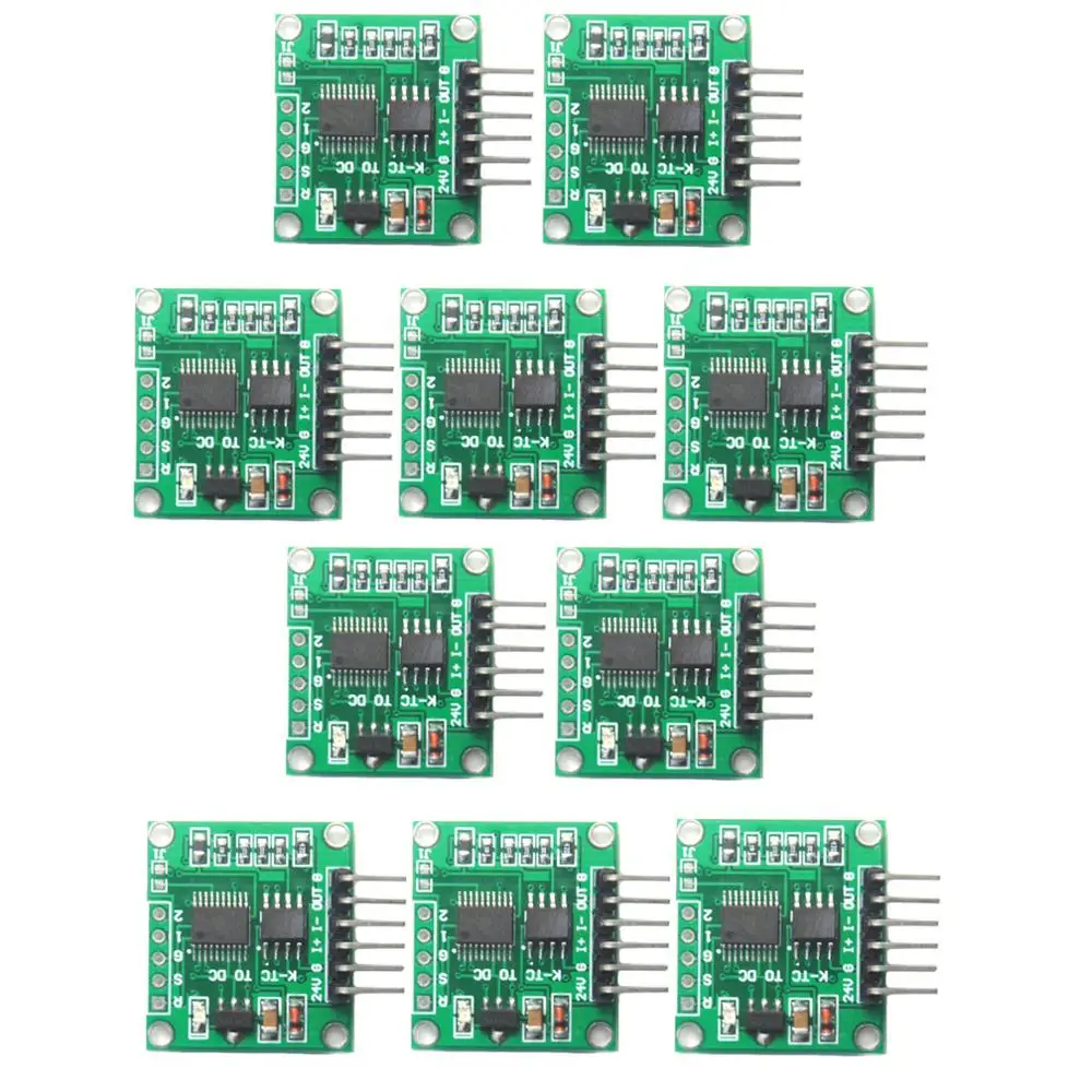 

10pcs Thermocouple to Voltage K Type to 0-5V0-10V Linear Conversion Transmitter Module