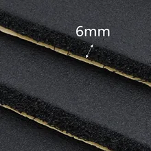 Черный 9 шт./компл. 6 мм Авто Van звукоизоляция мертвящей изоляции пены 30 см* 50 см