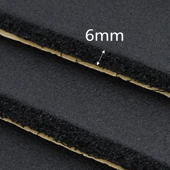 

Black 9Pcs/set 6mm Car Van Sound Proofing Deadening Insulation Foam 30cm*50cm