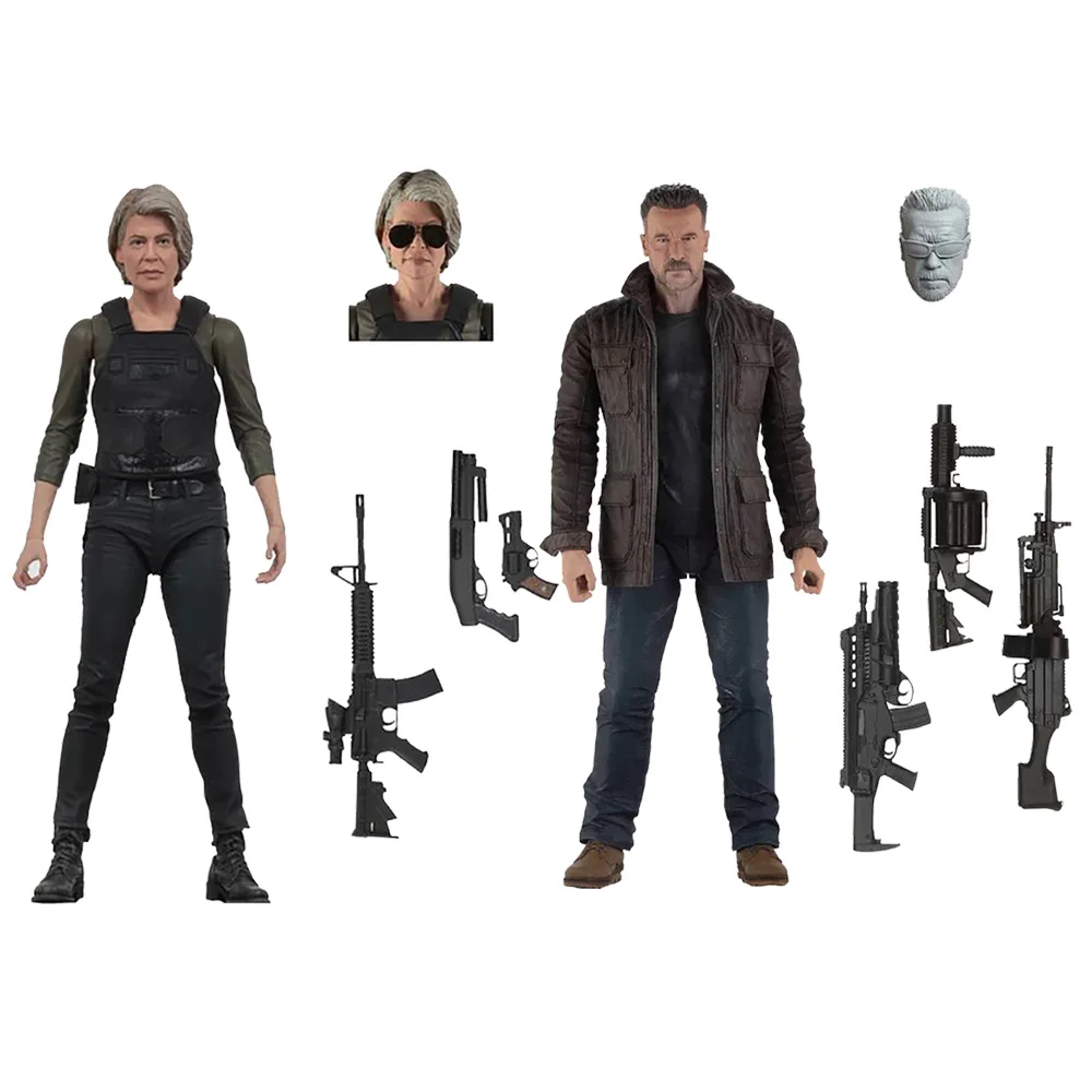 Новый тип NECA Terminator T 800 Dark Fate Сара экшн фигурка Коллекционная модель игрушка