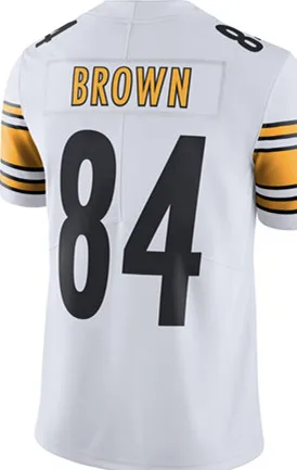 Топ 19 Juju Smith-Schuster JERSEY Cheap 30 James Conner 84 Antonio коричневый 7 Ben Roethlisberger 90 T. J. Ватт майки - Цвет: Limited