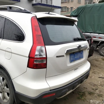 

Use For Honda CRV 2007--2011 Year Spoiler ABS Plastic A Style Carbon Fiber Look Rear Trunk Wing Car Body Kit Accessories