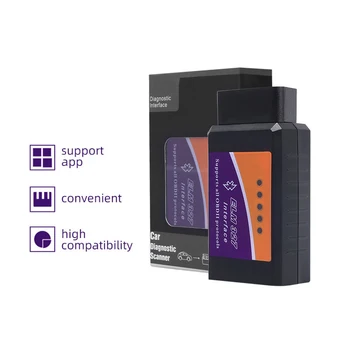 

Professional Car Diagnostic Tool OBD2 OBD-II ELM327 V1.5 Bluetooth / Wifi Car Diagnostic Interface Scanner Works On Android