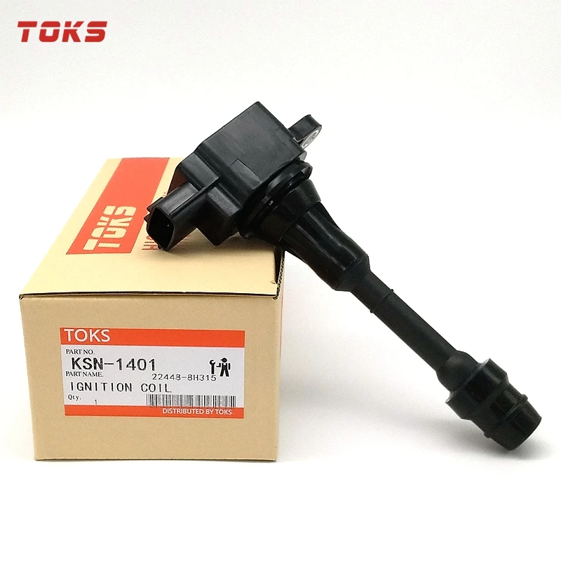 TOKS 1 шт. 22448-8H315 22448-8H300 катушка зажигания автомобиля JP KSN-1401 для Nissan PRIMERA P12 WP12 X-TRAIL T30 22448-8H310 22448-8H311