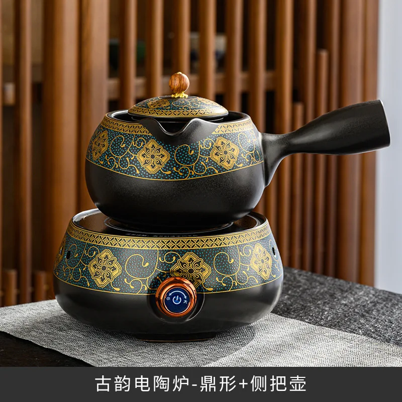 cha fogao eletrico bule cha chines retro bule 05