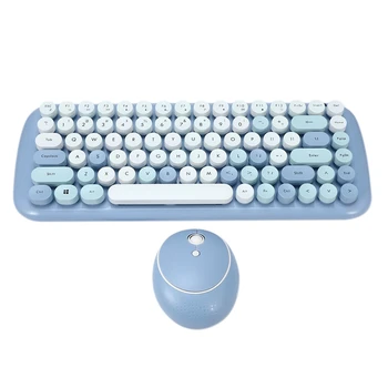 

2.4G Wireless Keyboard and Mouse/Wireless Mechanical Keyboard+Mouse Kit/Punk Keyboard Set for Tablet/Laptop/PC