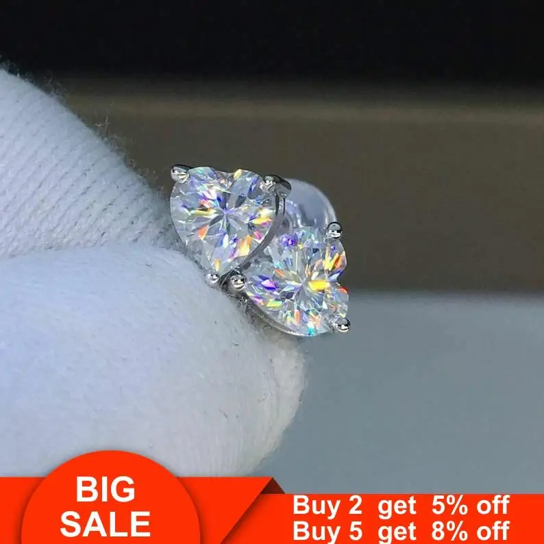 Женские вечерние мужские серьги гвоздики из серебра 925 пробы|Серьги-гвоздики| |