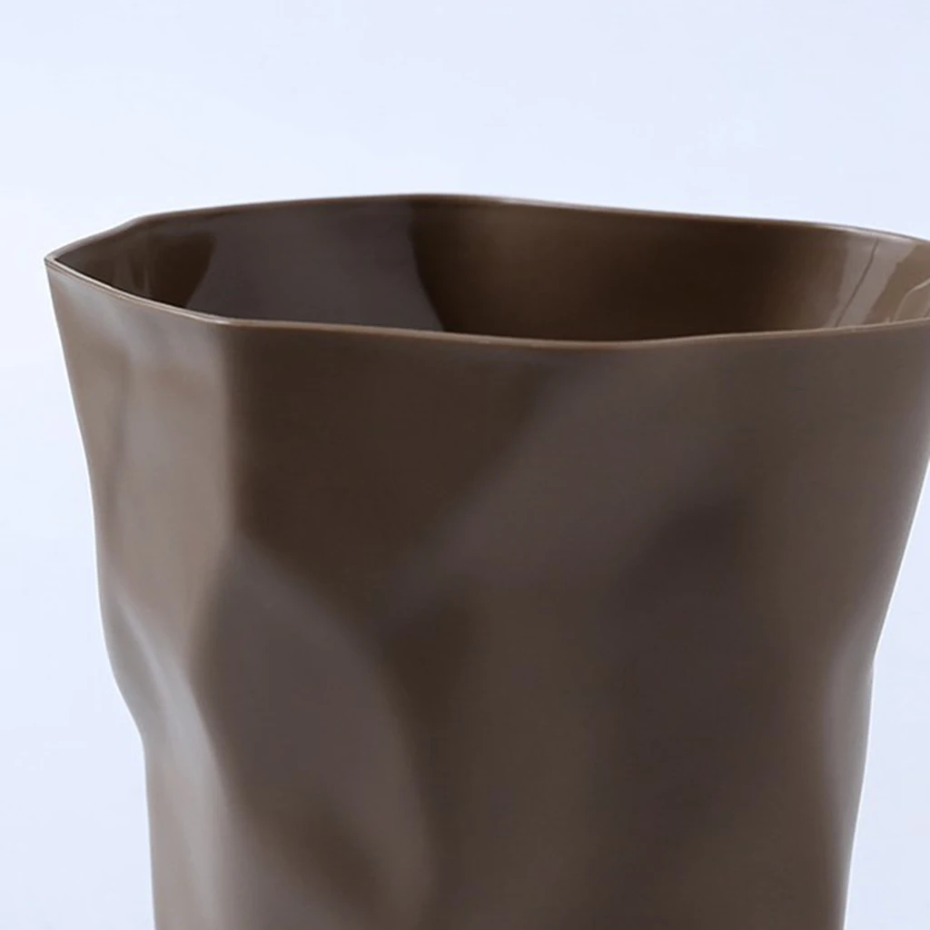 Mini Recycling Bin Tabletop Ashtray Waste Basket Living Room Kitchen Hotel