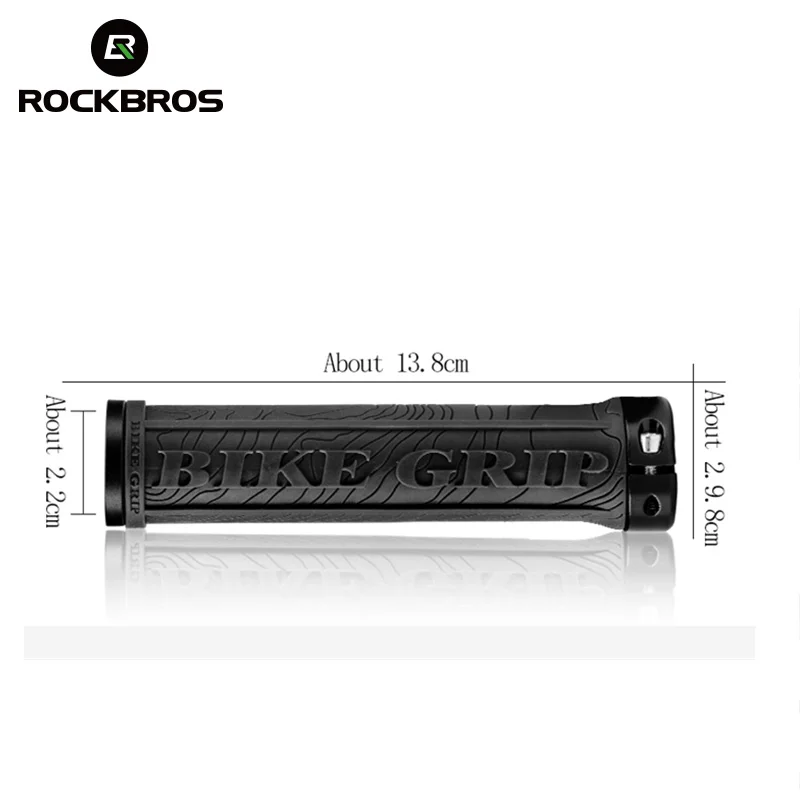 ROCKBROS TPR резиновая рукоятка для велосипедного руля крепление на светильник