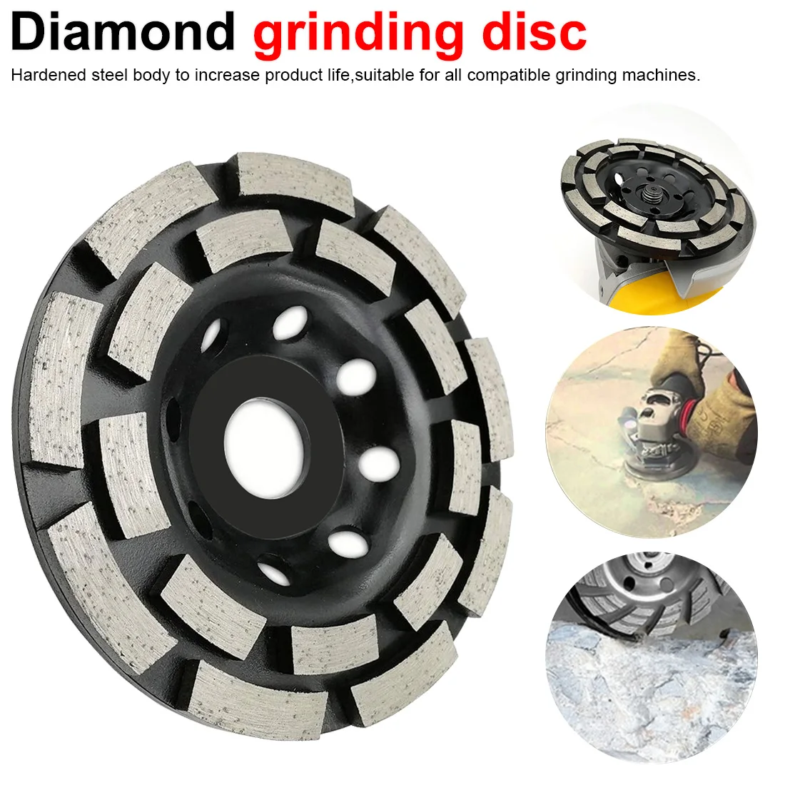 180mm Diamond Grinding Disc Abrasives 