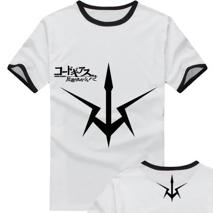 6 Код Geass Lelouch of the Rebellion, футболка, аниме, известная японская анимация, новинка, летняя мужская футболка, одежда для косплея - Цвет: 6