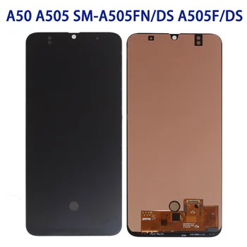 

BUYFROMME Super Amoled LCD Display Black for Samsung Galaxy A50 A505 SM-A505FN/DS A505F/DS with Touch Screen Digitizer Assembly