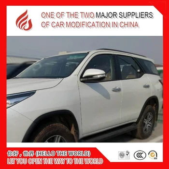 

High quality Aluminium alloy screw install side rail bar roof rack for Fortuner 2017 2018