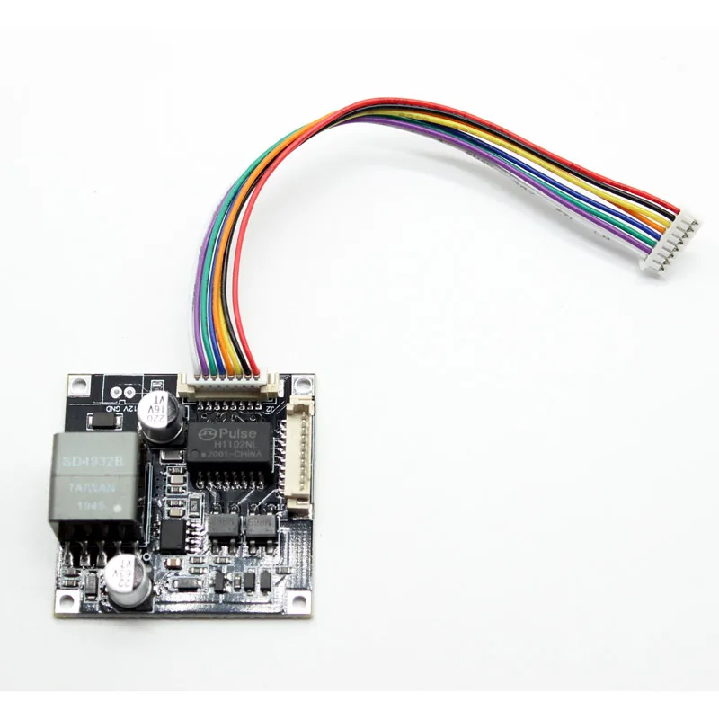 Модульная плата POE Power Over Ethernet выход 12 В IEEE802.3af/at совместима с сетевым