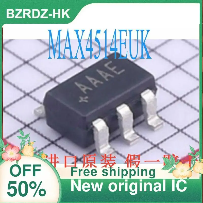 

10PCS MAX4514EUK SOT23-5 AAAE MAX4514EUK+T New original IC