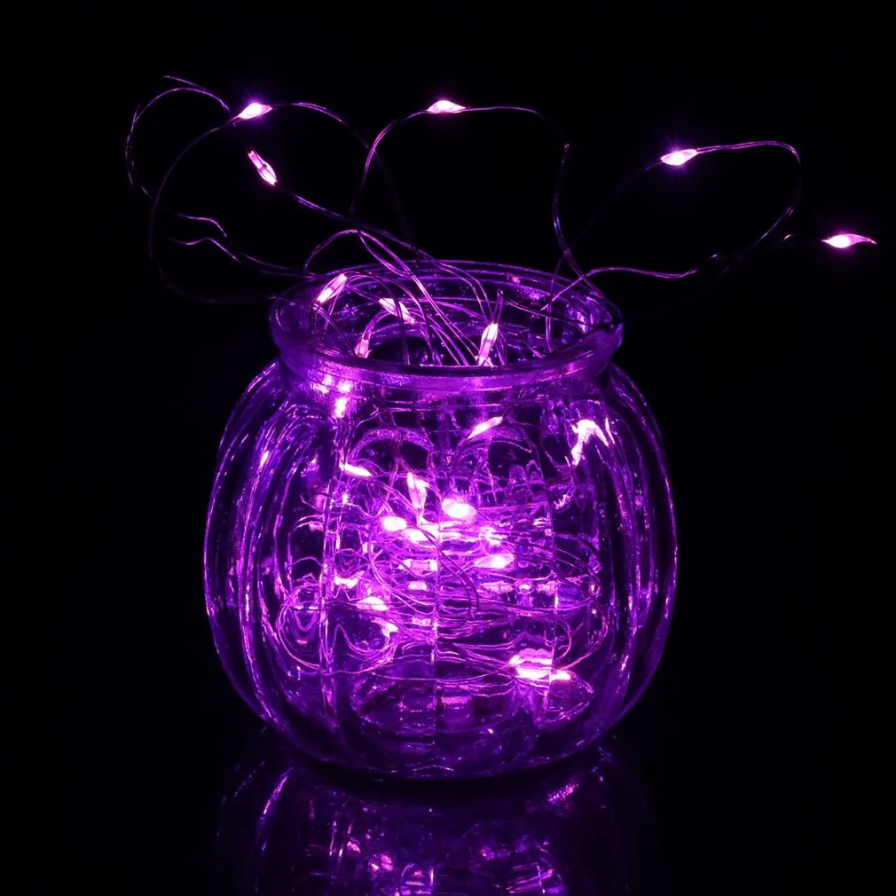 Super Bright 3m Waterproof 30 Led Silver Wire String Light Christmas Wedding Party Decoration Lamp IP66 With Button Battery