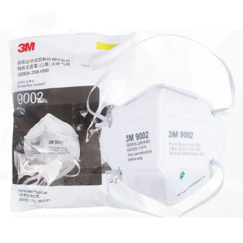 

3M 9002V 90% Mask With Sanitary Working Respirator Safety Protective Dust Masks Anti-PM 2.5 FFP3 N95 Mask Dustproof Anti-Virus