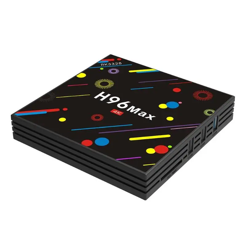 H96 MAX H2 RK3328 четырехъядерный Android 7,1 tv Box 4GB+ 32GB 2,4G/5G WiFi 4K EU