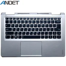 95% для lenovo Yoga 710-14ISK 710-14 Упор для рук США клавиатура верхний чехол с подсветкой