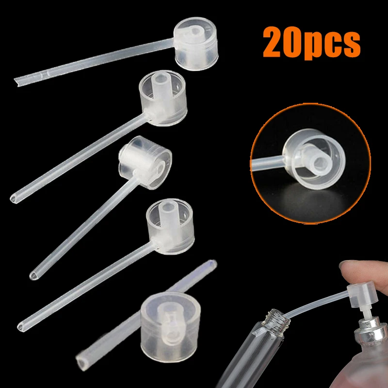 

20Pcs Perfume Refill Tools Cosmetic Pump Dispenser Diffuser Funnels Device Set Portable Travel Perfume Refill Container
