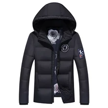 Новые модели, Уличная Повседневная мужская одежда, мужская пуховая куртка, Мужская пуховая куртка, куртка на белом утином пуху, Мужская брендовая теплая пуховая куртка