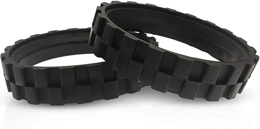 

Tires for Irobot Roomba Wheels Series 500, 600, 700, 800 and 900 (Pack of 2) Anti-Slip, Great Adhesion and Easy Assembly
