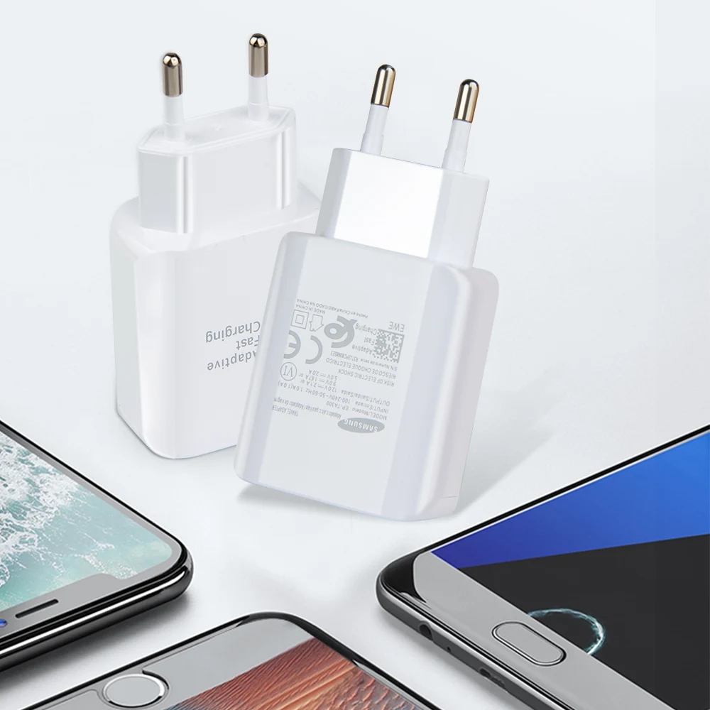 Samsung Оригинальный планшет быстрая зарядка для путешествий зарядное устройство