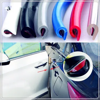 

5M Auto Car Door Edge Rubber cover Protector Strip Protection for Ford Shelby SYNus King GTX1 Freestyle Fairlane Equator BA