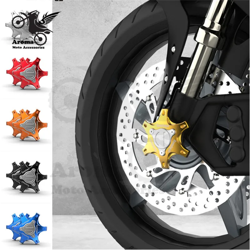

CNC moto rear front frame sliders wheel pad falling protection motorbike crash pads anti collision cap motorcycle accessories