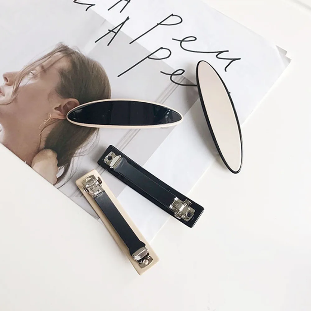 Hair Claw Hair Clips Hair Accessories Elegant Vintage Hair Clip Gothic Solid Hair Barrette Hairpin Hairgrips Claws Korean Accessories for Women Girls