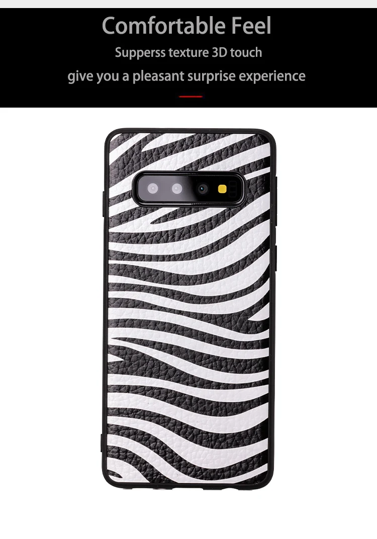Чехол для телефона для samsung S7 край S8 S9 S10 plus, Note 8, 9, 10, плюс A10 A20 A30 A40 A50 A70 для A5 A7 J7 A8 Зебра Чехол